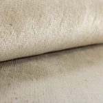 Индийский ковёр из шёлка и хлопка — BLANC DE BLANCS — PLAIN-GREY