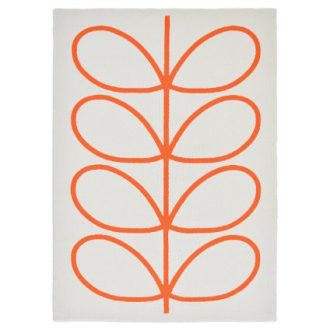 Ковёр Giant Linear Stem persimmon - 460703 - Orla Kiely - 140x200