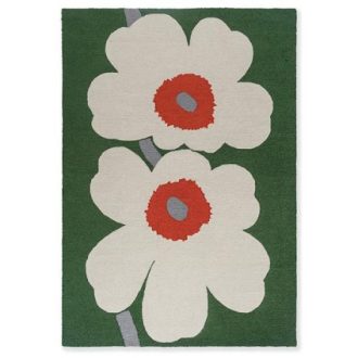 Ковёр Unikko 60th anniversary green - 433007 - Marimekko - 140x200