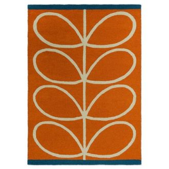 Ковёр Linear Stem orange - 464403 - Orla Kiely - 140x200