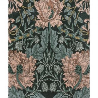 Ковёр Honeysuckle & Tulip Teal  - 130407 - Morris & Co - 140x200