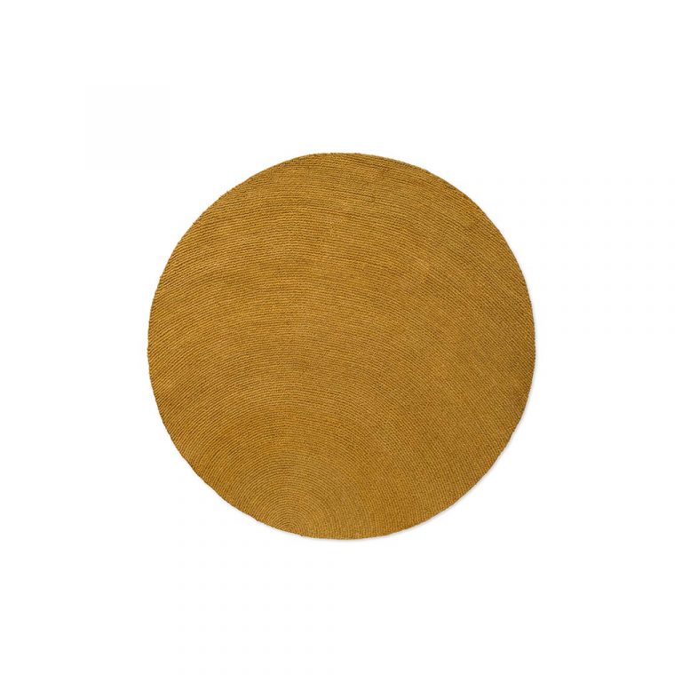 Ковёр Brink & Campman — Decor Echo Ochre Round — 089706
