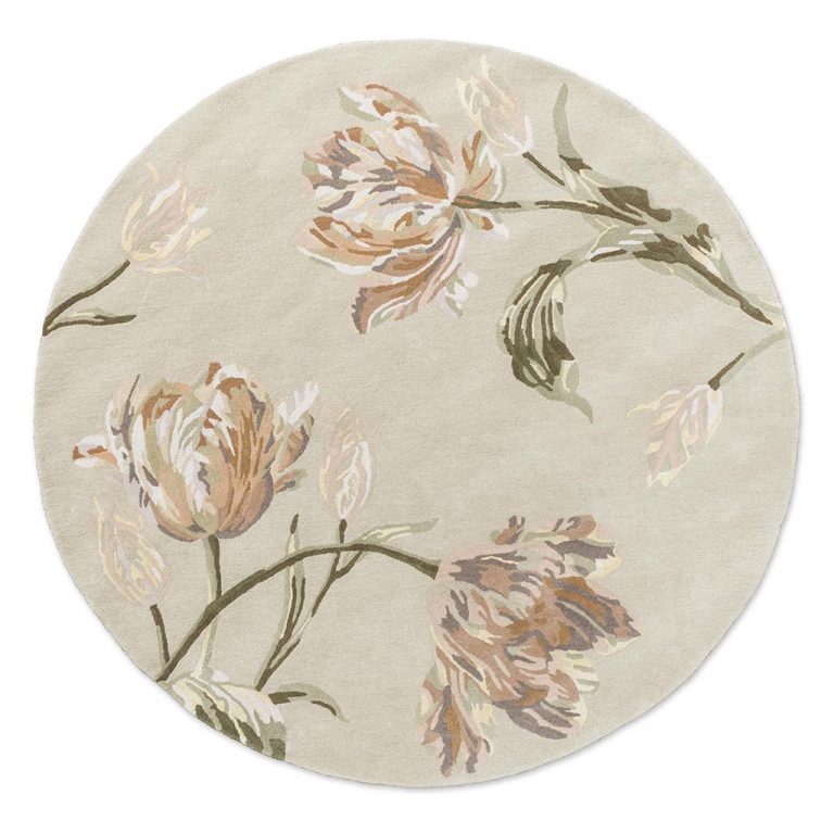 Ковёр Laura Ashley — Gosford Round natural/sage green — 081307