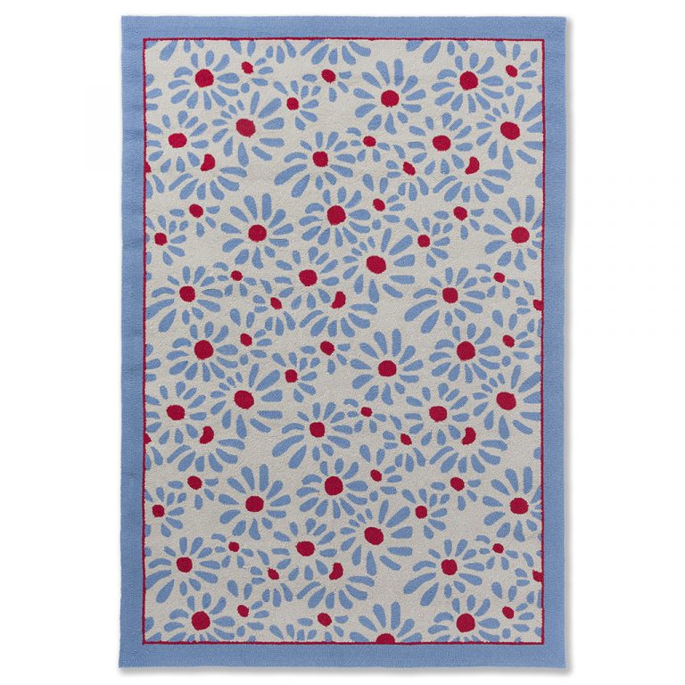 Ковёр Laura Ashley — Thorncliff Daisy Sky Blue — 480308