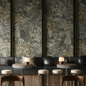 Обои Arte  -  Riverbank 90516A (коллекция Les Tapisseries)