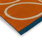 Ковёр Orla Kiely — Linear Stem orange — 464403