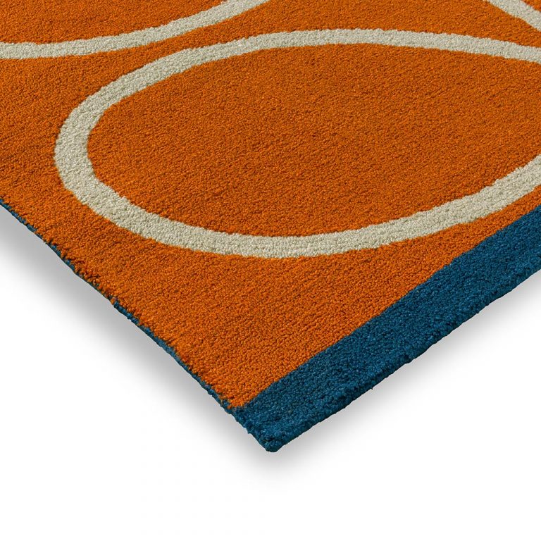 Ковёр Orla Kiely — Linear Stem orange — 464403