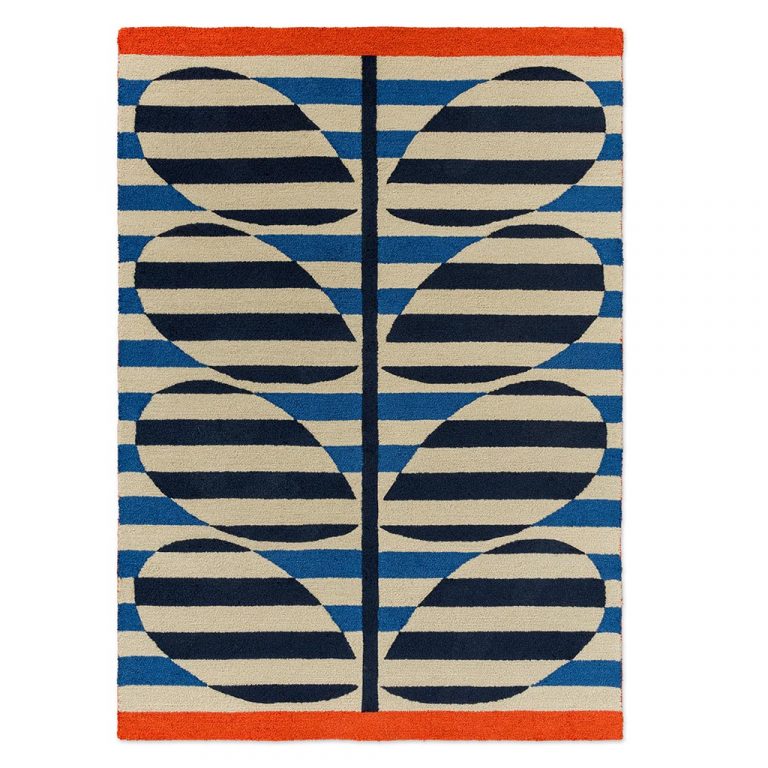 Ковёр Orla Kiely — Stripy Stem azure — 464308