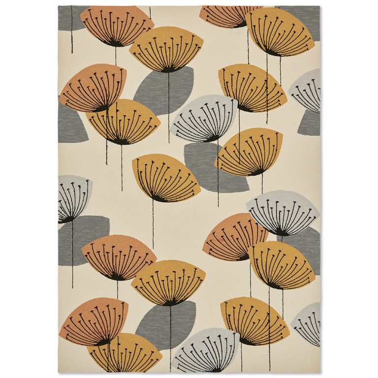 Ковёр Sanderson — Dandelion Clocks ochre silver — 445803