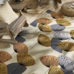 Ковёр Sanderson — Dandelion Clocks ochre silver — 445803