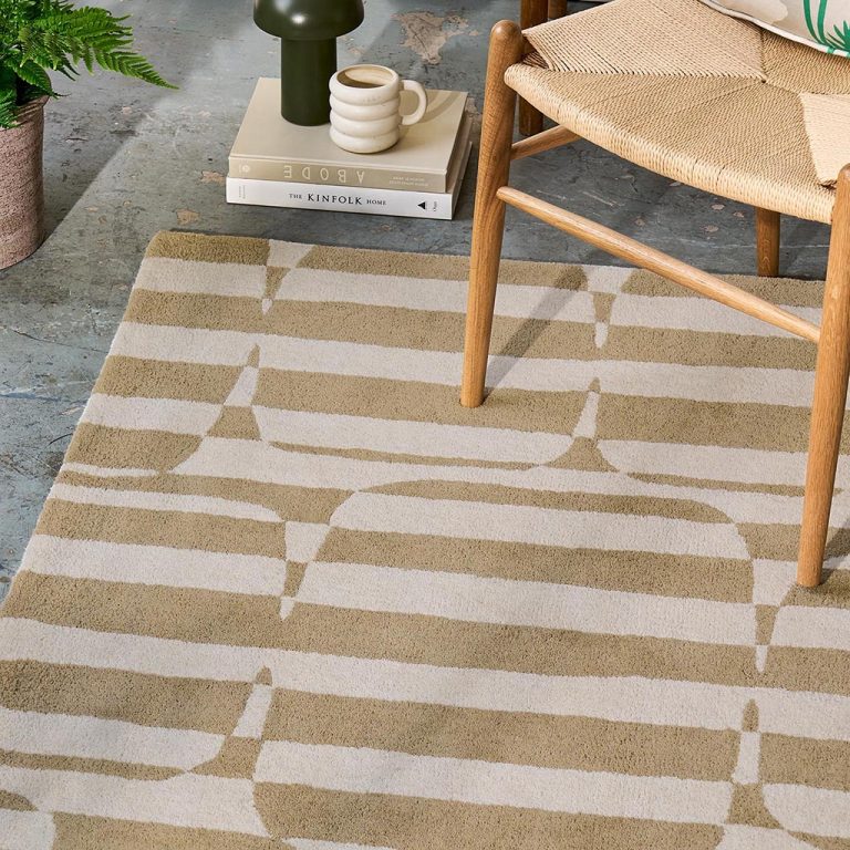 Ковёр Scion — Lohko Stripe pebble — 123101