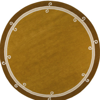 Ковёр Lea Zeroil - Syracuse Round Tabac - 230x230