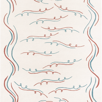 Ковёр Dorothee Delaye - Nazare Blanc bleu - 170x240