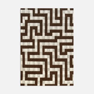 Ткань Dedar - Meander 1954 004 brown - 00T2604500004