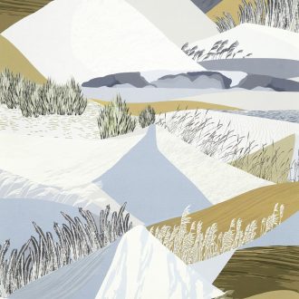 Обои Lelievre - Paysage Glacier 6455-01 (коллекция Troisieme chapitre)