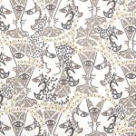 Обои Lelievre - Union Taupe 6468-02 (коллекция Chapitre 2 -Jean Cocteau)