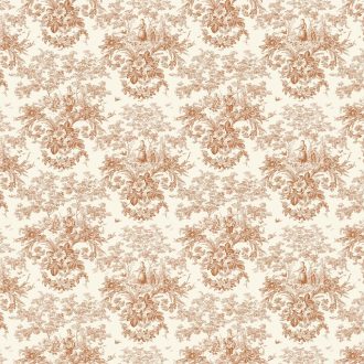 Обои Quenin - Beaux Jours Terracotta 6491-04 (коллекция Belle epoque)