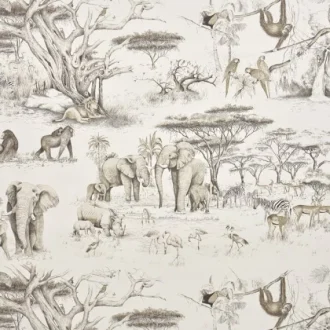 Обои Pierre Frey - Masai mara - Oasis FP433002 (коллекция Les Dessins 2)
