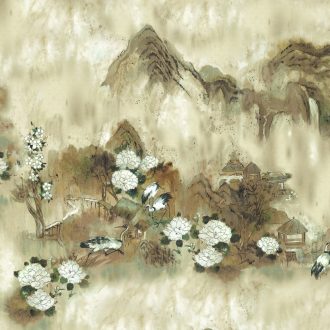 Обои Coordonne - Kasgar Cardamom 7900180 (коллекция Random Chinoiseries)