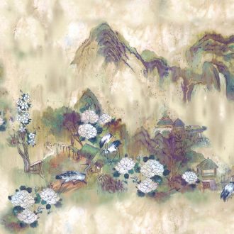 Обои Coordonne - Kasgar Grape 7900181 (коллекция Random Chinoiseries)
