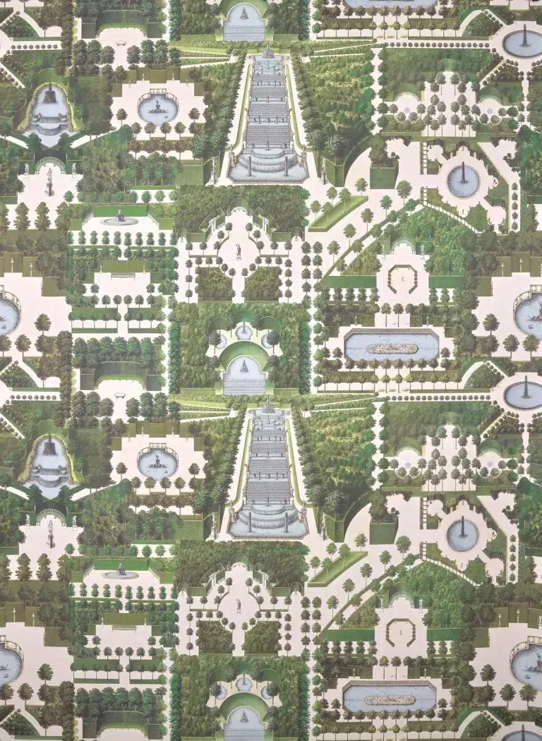Обои Pierre Frey — Domaine royal — Original FP276001 (коллекция Jardin A La Francaise)