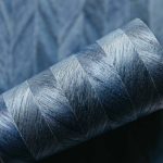 Обои Coordonne - Wheat Spike Indigo A00442 (коллекция Woodcraft)