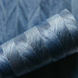 Обои Coordonne - Wheat Spike Indigo A00442 (коллекция Woodcraft)