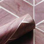 Обои Coordonne - Hexagon Bordeaux A00447 (коллекция Woodcraft)
