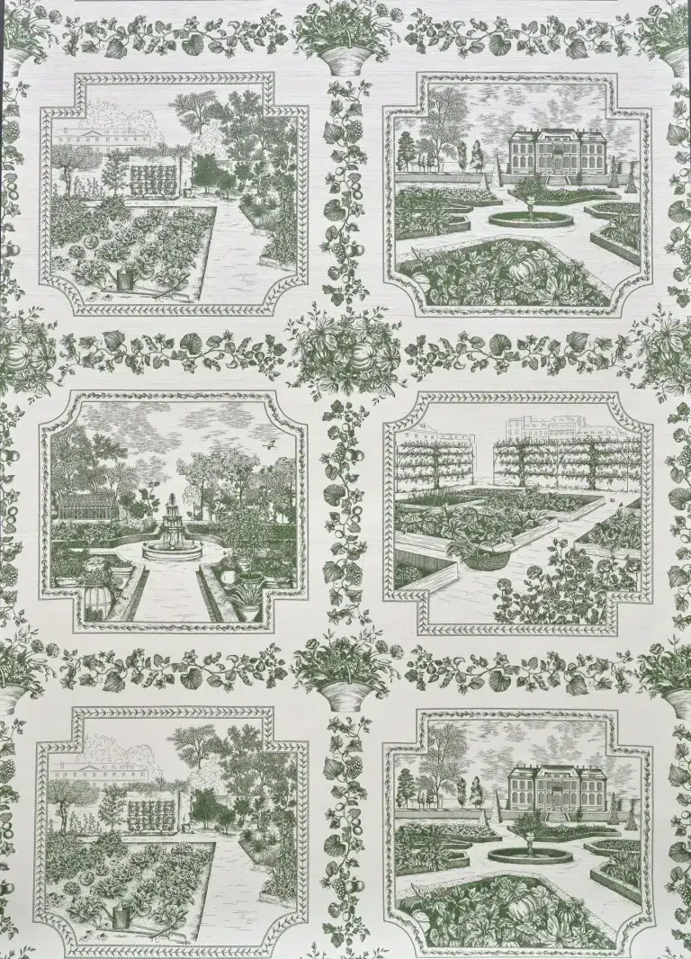 Обои Pierre Frey — Les quatre potagers — Vegetal FP284002 (коллекция Jardin A La Francaise)