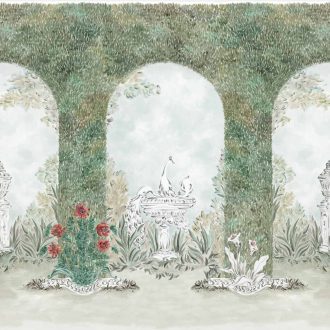 Обои Coordonne - Alcazar Celadon YSP0635 (коллекция Sevilla, Ybarra & Serret for Coordonne)