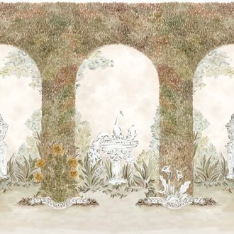 Обои Coordonne - Alcazar Ocre YSP0638 (коллекция Sevilla, Ybarra & Serret for Coordonne)