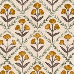 Обои Coordonne - Poppy Curry B00319 (коллекция Victorian)