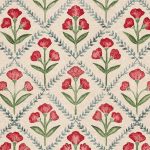 Обои Coordonne - Poppy Red B00321 (коллекция Victorian)