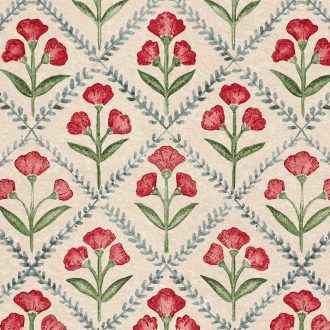 Обои Coordonne - Poppy Red B00321 (коллекция Victorian)
