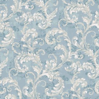 Обои Coordonne - Byzantine Damask Sapphire D00123 (коллекция Damaskus)