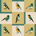 Обои Coordonne - Like a Bird Kumquat C00136 (коллекция Coco Davez Colortherapills)