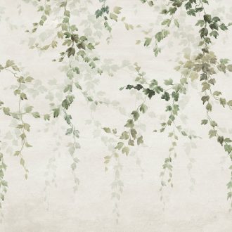Обои Coordonne - Vine Shadow Green B00359 (коллекция Victorian)