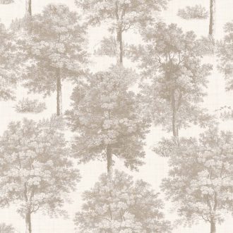 Обои Coordonne - Chestnut tree Ecru B00352 (коллекция Victorian)