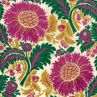 Обои Coordonne - Chinese Damask Emerald D00102 (коллекция Damaskus)