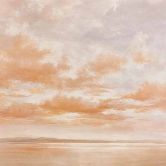Обои Coordonne - Cumulus Clouds Coral D00157 (коллекция Damaskus)