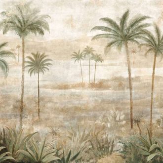 Обои Coordonne - Draa Palms Leaves B00452 (коллекция Berber)