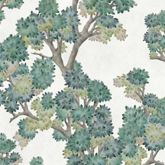 Обои Coordonne - Field-Maple Mint YSP0501 (коллекция 
Cotswolds, Ybarra & Serret for Coordonne)