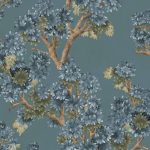 Обои Coordonne - Field-Maple Zaphire YSP0505 (коллекция 
Cotswolds, Ybarra & Serret for Coordonne)