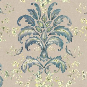 Обои Coordonne - French Damask Sapphire D00137 (коллекция Damaskus)