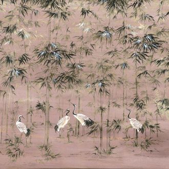 Обои Coordonne - Garzas Rose 7900002 (коллекция Random Chinoiseries)