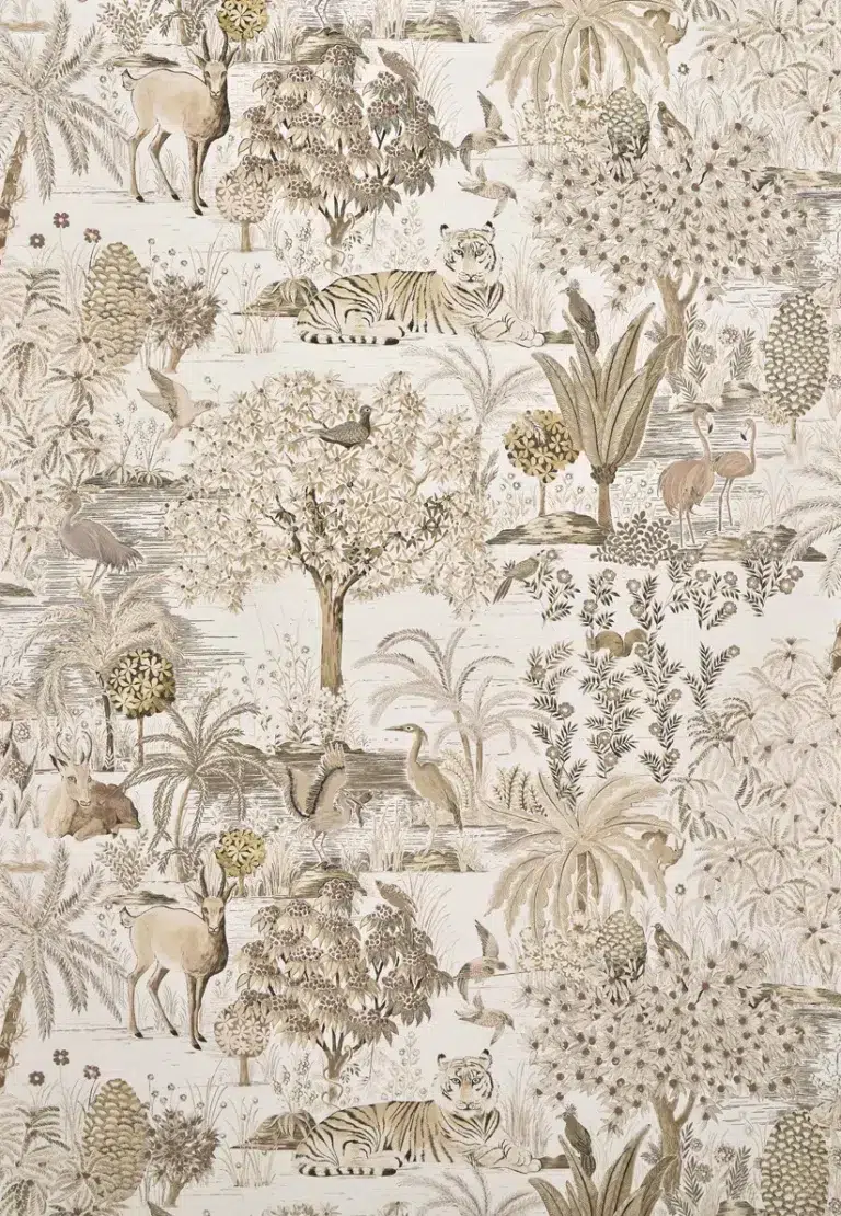 Обои Pierre Frey — Le jardin du palais — Ivoire FP636003 (коллекция Tresors D’Orient)