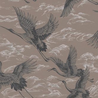 Обои Coordonne - Imperial Ibis Jute B00133 (коллекция Forbidden City)