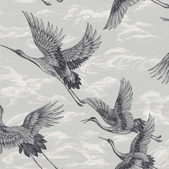 Обои Coordonne - Imperial Ibis Swan B00134 (коллекция Forbidden City)