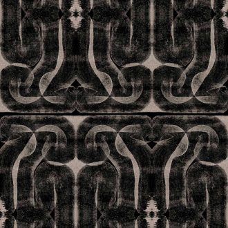 Обои Coordonne - Infinity strokes Black A00921 (коллекция Central Saint Martins – Rest Time)