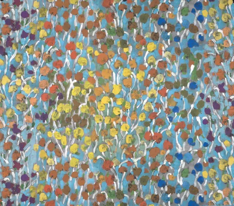 Обои Pierre Frey — Fleurs de pommiers — Fleurs de pommiers FP266002 (коллекция Jardin A La Francaise)